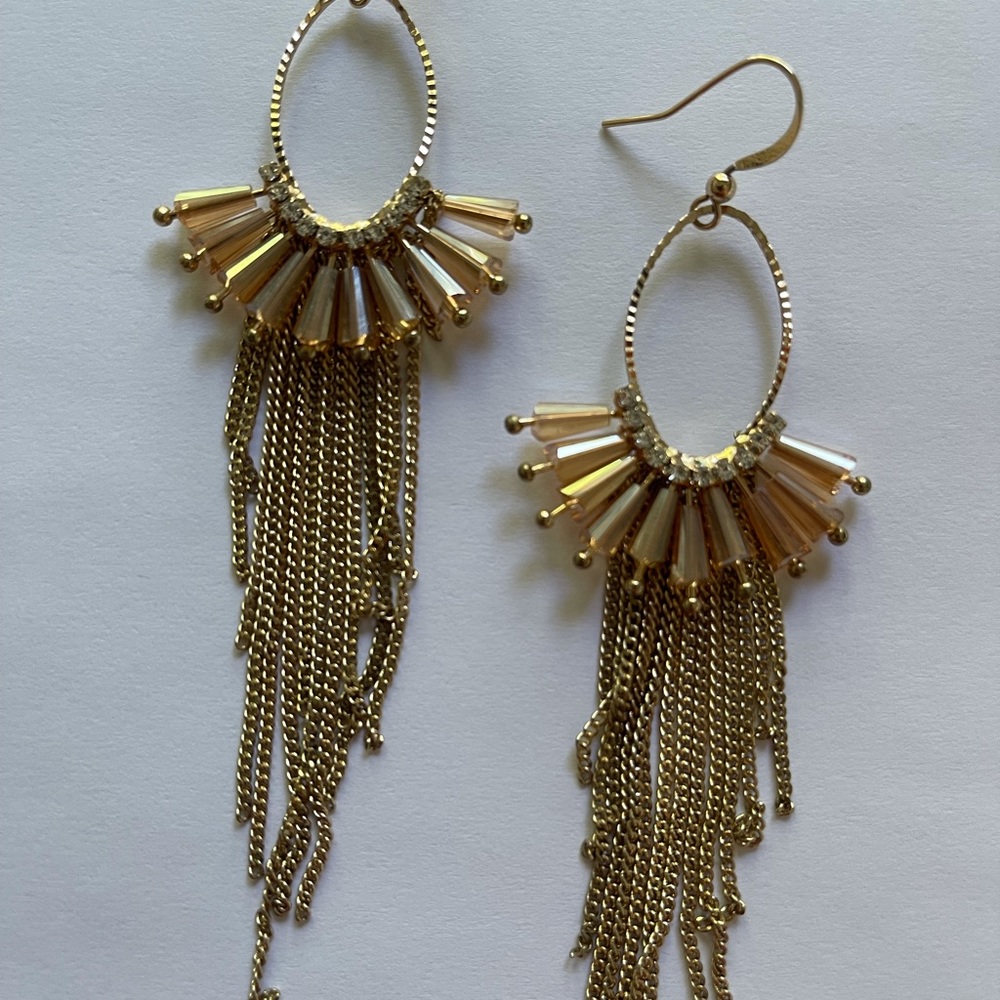 Custom drop earrings - Picture 3 of 5